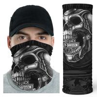 Product Bikergod Harley Davidson Phantom Skull Rider Bandana Face Cover DHBDN192