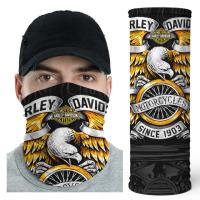 Product Bikergod Harley Davidson Midnight Eagle Rider Bandana Face Cover DHBDN196
