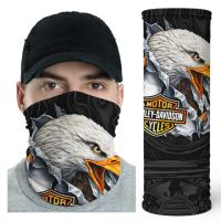 Product Bikergod Harley Davidson American Eagle Bandana Face Cover DHBDN201