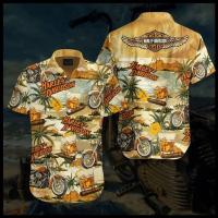 Product Bikergod Harley Davidson Button Shirt Design 3D Full Printed Sizes S - 5XL M602252