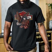 Product Bikergod Harley Davidson Skull T-Shirt Design 2D Full Printed Sizes S - 5XL - DHTSHL43