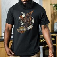 Product Bikergod Harley Davidson Skull T-Shirt Design 2D Full Printed Sizes S - 5XL - DHTSHL48