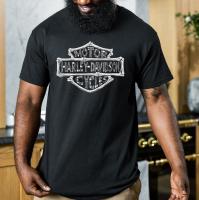 Product Bikergod Harley Davidson Skull T-Shirt Design 2D Full Printed Sizes S - 5XL - DHTSHL49