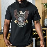 Product Bikergod Harley Davidson Skull T-Shirt Design 2D Full Printed Sizes S - 5XL - DHTSHL53