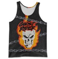 Product Bikergod Motorcycle Ghost Rider Tank Top Design 3D Full Printed Sizes S - 5XL - NAJA454S